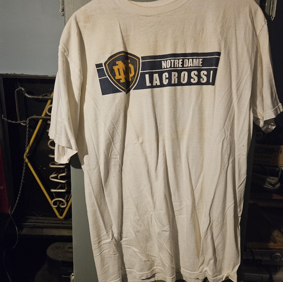 Norte Dame LaCrosse Adidas Tee - Picture 10 of 12